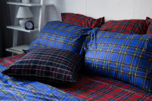 Обновленные коллекции постельного белья из шотландки