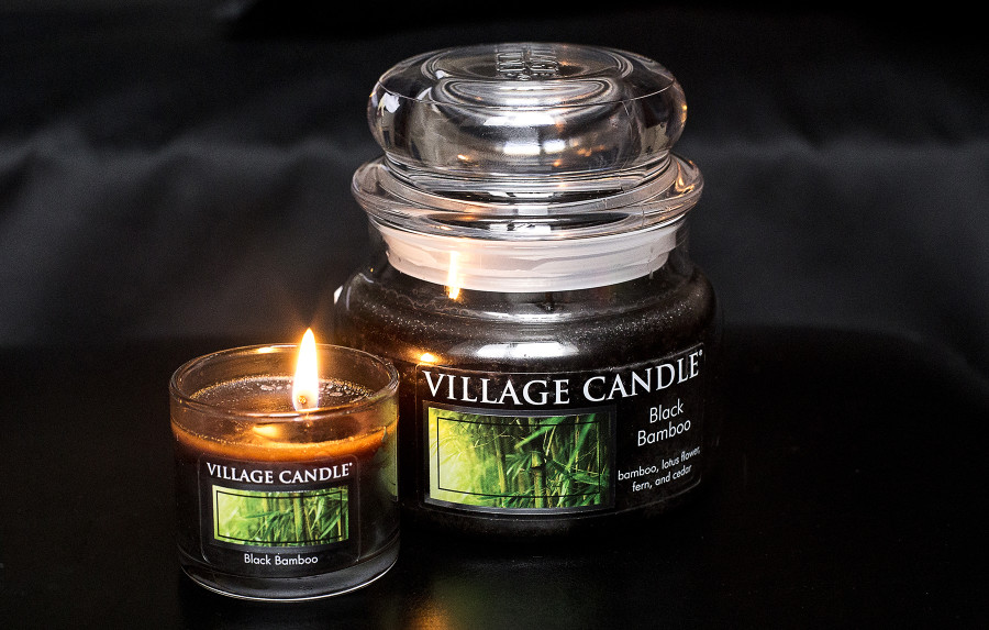Black Bamboo Scented Candle 36 g