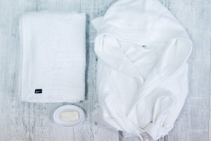 Comfortable Bathrobes & Towels by Sleeper Set