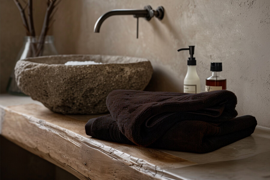 Brown Towel Рушник 50х100