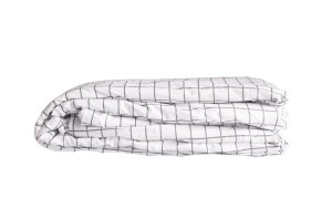 White Plaid Bedding Collection