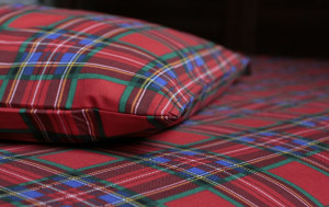 Red Scottish Bedding Collection