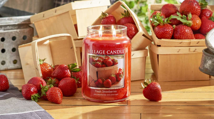 Strawberries Aroma Candle, 315 g